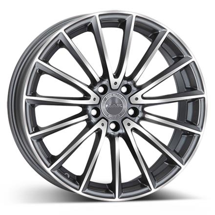 MAK KOMET GUN MET-MIRR. 7.5x17 5/112 ET45 CB66.6