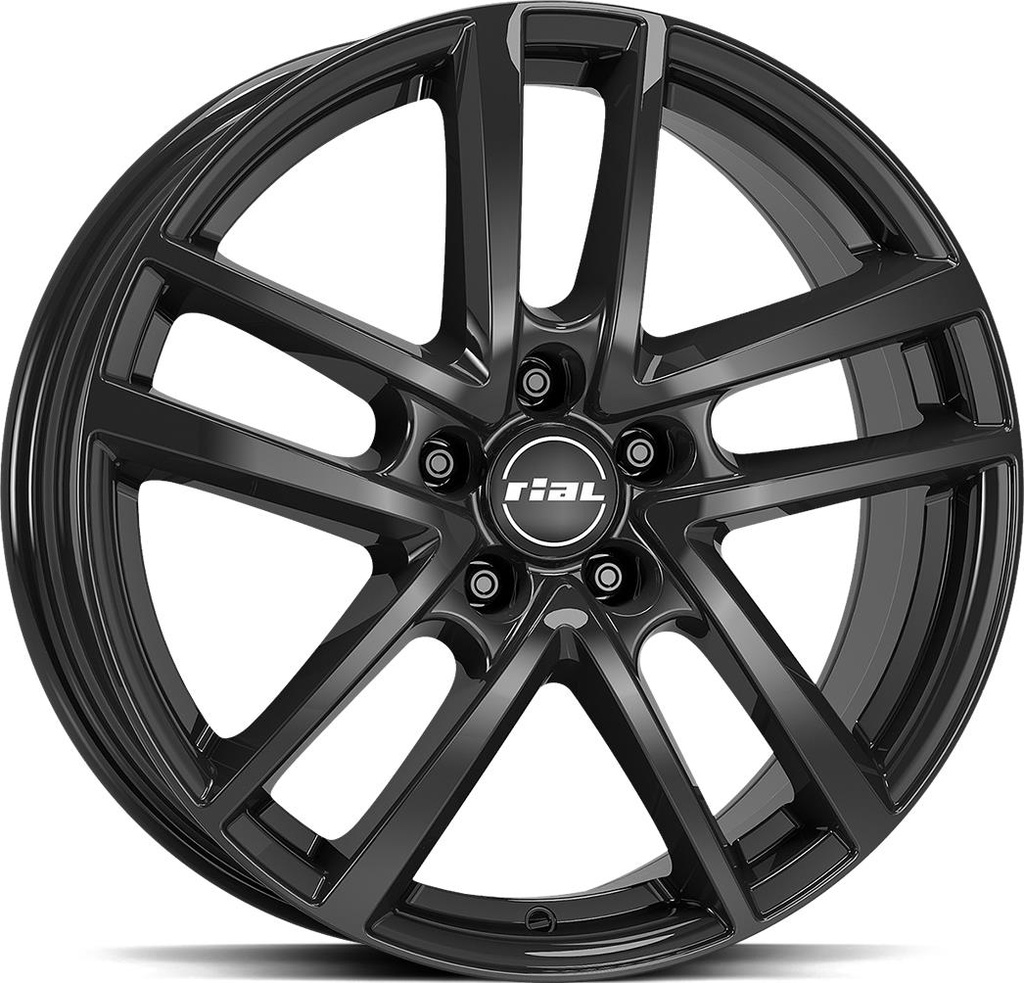 RIAL ASTORGA DIAM BLACK 7.5x17 5/112 ET30 CB66.7