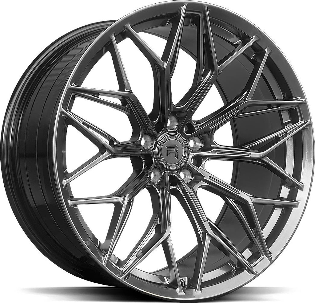 R-SERIES R18 HYPER SILV BLACK 9x20 5/112 ET25 CB66.6