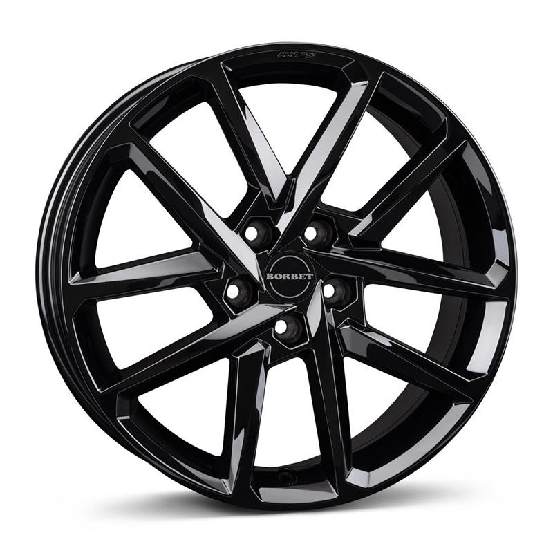BORBET N BLACK GLOSSY 8x19 5/114.3 ET48 CB72.5