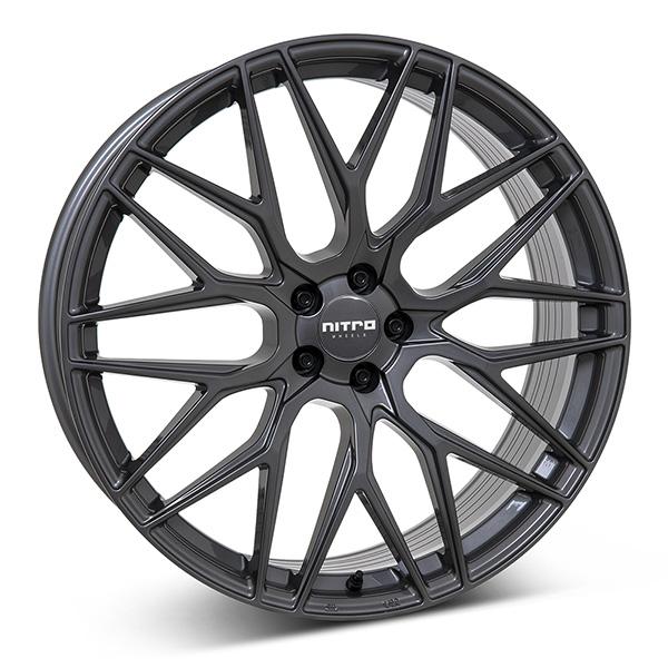NITRO FURY FF G.GREY | 9,5X21 5-120 E40 C64,10 60 9.5x21 5/120 ET40 CB64.1