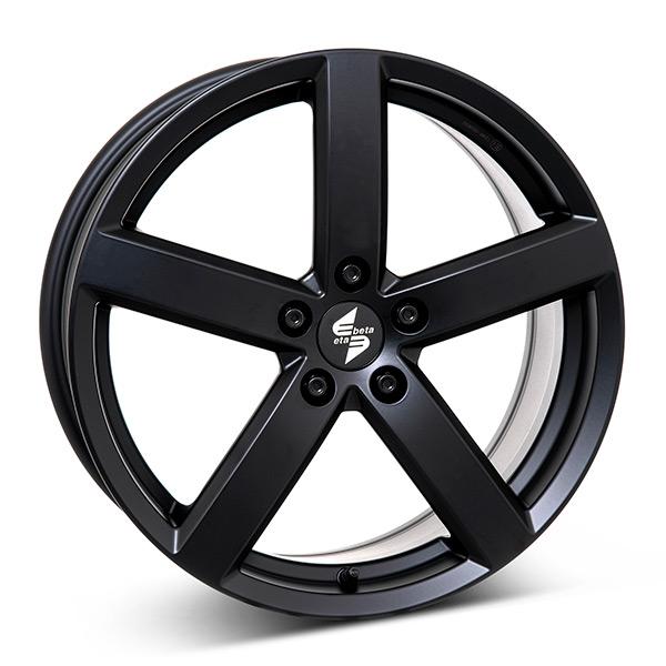 ETA BETA EROS M.BLK | 7X16 5-112 E39 C66,50 R12,8 7x16 5/112 ET39 CB66.5
