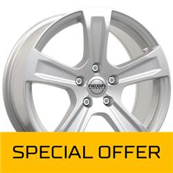 MEGA WHEELS LEO SILVER 6.5x16 5/114.3 ET44 CB67.1