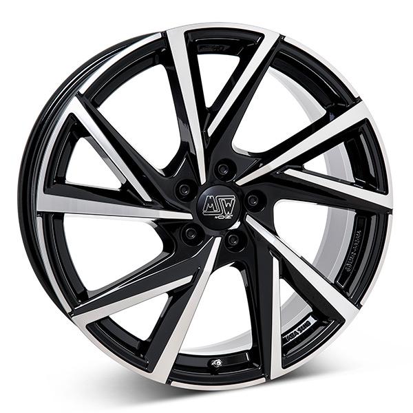 MSW 80 G.BLK/POL 8x18 5/112 ET44 CB57.1