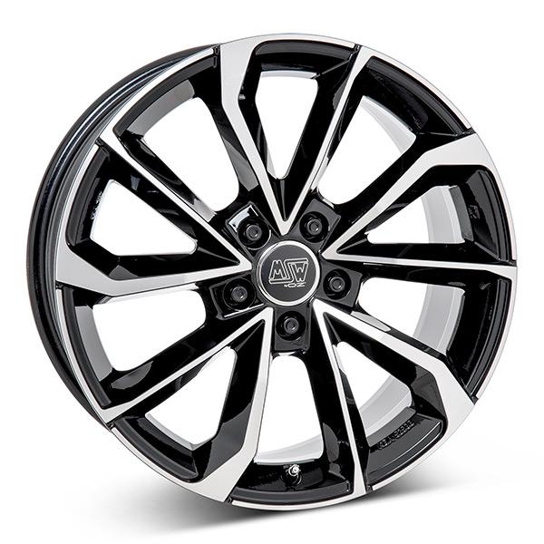 MSW 42 G.BLK/POL 8x18 5/108 ET45 CB65.1