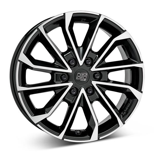 MSW 42 VAN G.BLK/POL | 6,5X17 6-120 E50 C74,56 60 6.5x17 6/120 ET50 CB74.6