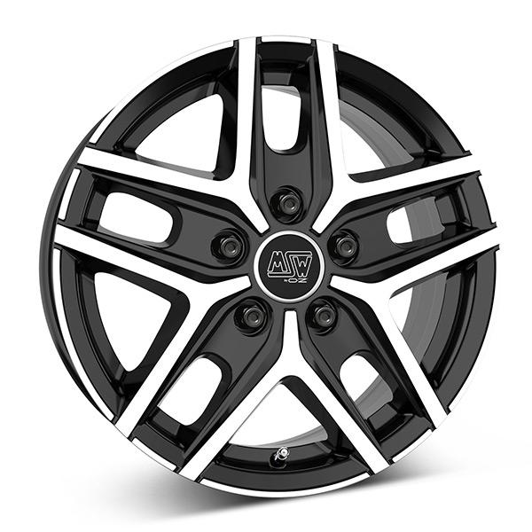 MSW 40 VAN G.BLK/POL | 6,5X16 5-118 E65 C71,1 60 6.5x16 5/118 ET65 CB71.1