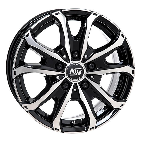 MSW 48 VAN BLK/POL 6.5x16 5/118 ET48 CB71.1