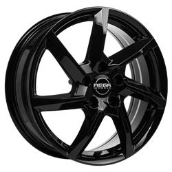 MEGA WHEELS PAVO BLACK 7x17 5/114.3 ET48 CB67.1