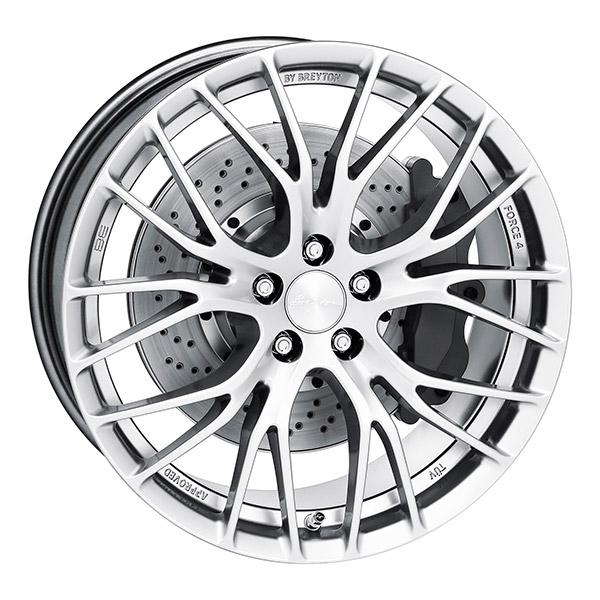 BREYTON BE FORCE4 SLV | 7,5X17 5-100 E35 C57,1 7.5x17 5/100 ET35 CB57.1