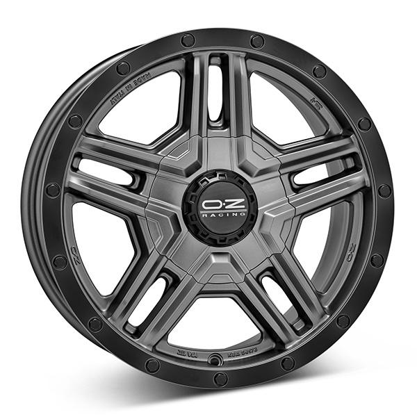 OZ RALLY ADVENTURE M.GRA/BLK LIP | 8X17 6-139,7 E35 C106,1 60 8x17 6/139.7 ET35 CB106.1
