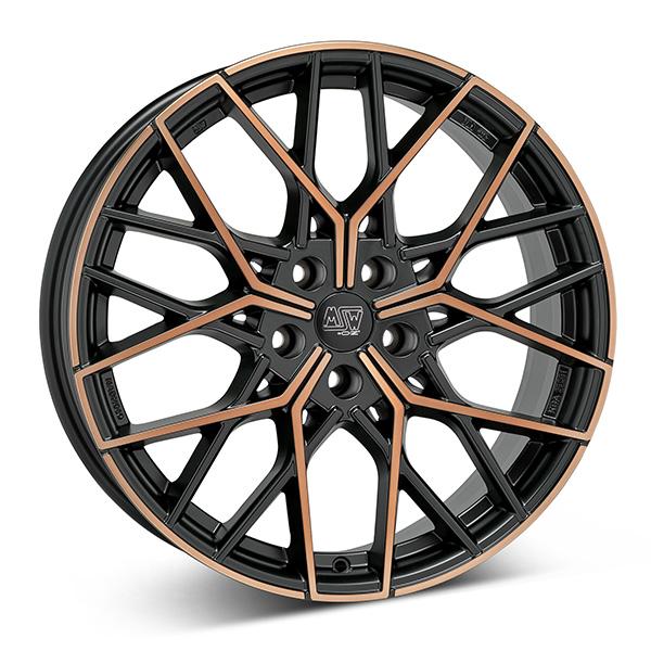 MSW 74 M.BLK/COPPER POL | 8X19 5-112 E45 C73,10 60 8x19 5/112 ET45 CB73.1
