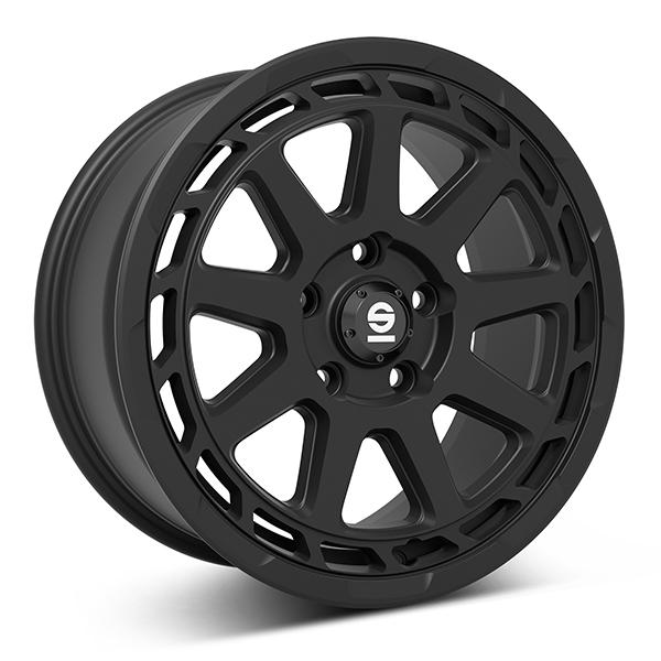 SPARCO GRAVEL M.BLK | 8X17 5-114,3 E45 C73,10 60 8x17 5/114.3 ET45 CB73.1
