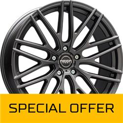 MEGA WHEELS CETUS ANTHRACITE GREY 8x19 5/112 ET30 CB66.6