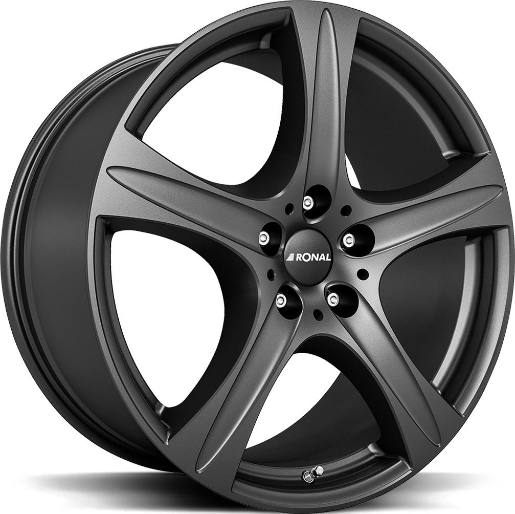RONAL R55 SUV BLACK MATT 9x19 5/112 ET60 CB66.5