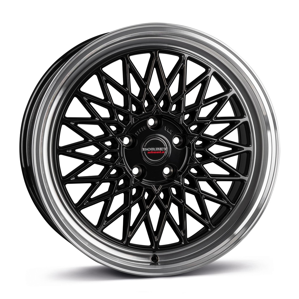 BORBET B BLACK RIM POL 8.5x19 5/112 ET25 CB66.5