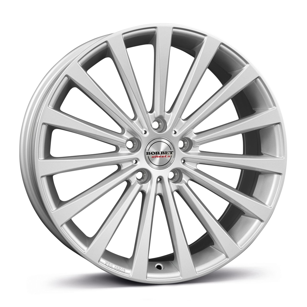 BORBET BLX BRILL SILV 8.5x19 5/120 ET30 CB72.6