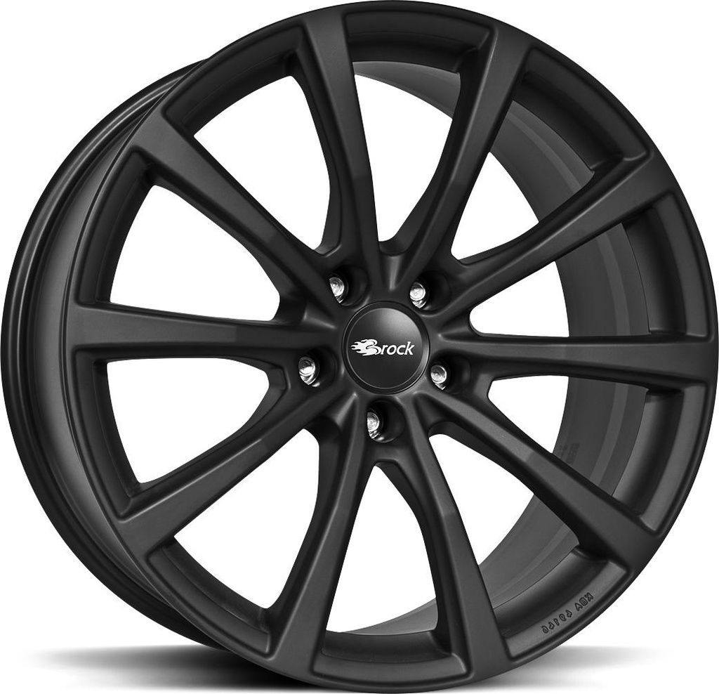 BROCK B32 BLACK MATT 7.5x18 5/112 ET45 CB66.6