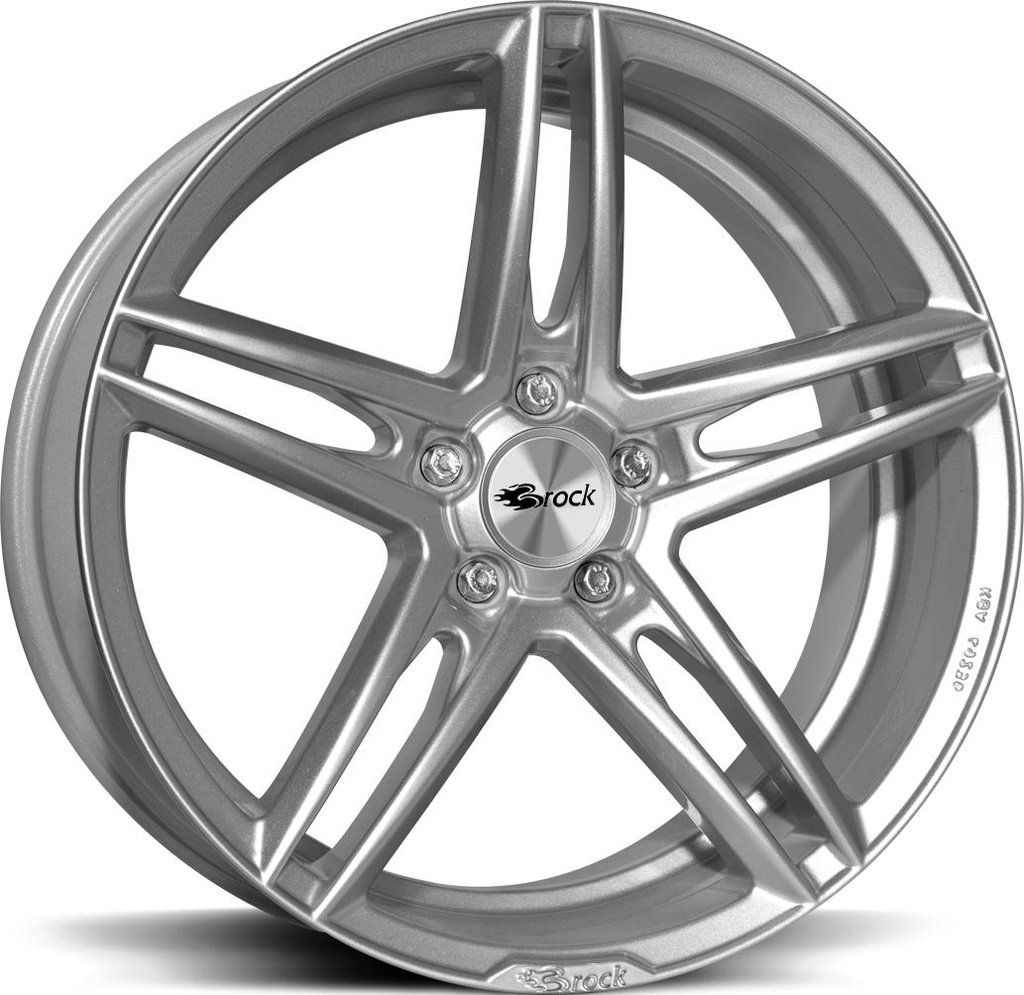 BROCK B33 CRYSTAL SILV 8.5x19 5/120 ET35 CB72.6