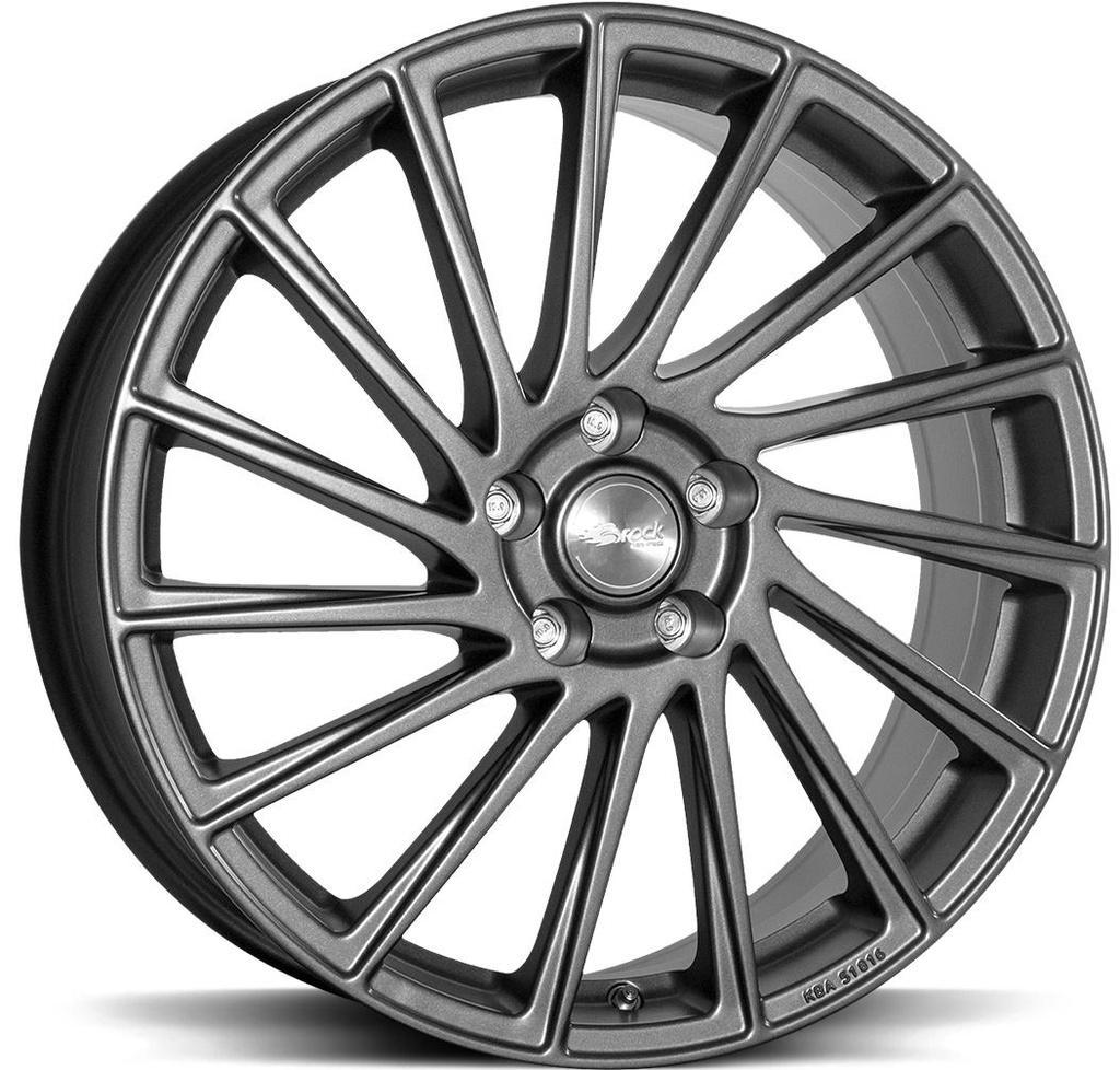 BROCK B39 HIMALAYA GREY MATT 7.5x18 4/108 ET35 CB63.4