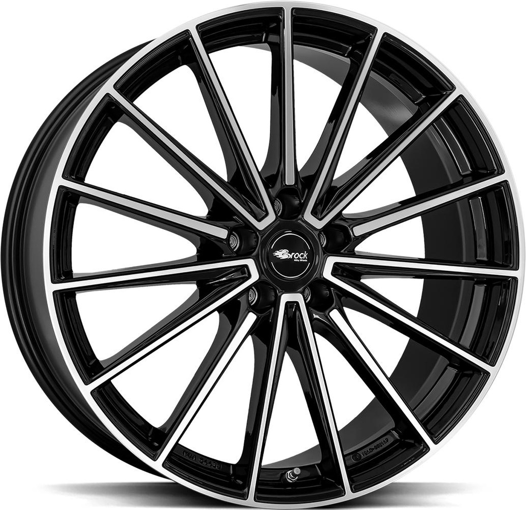 BROCK B43 BLACK FULL POL 8.5x20 5/112 ET34.5 CB66.6