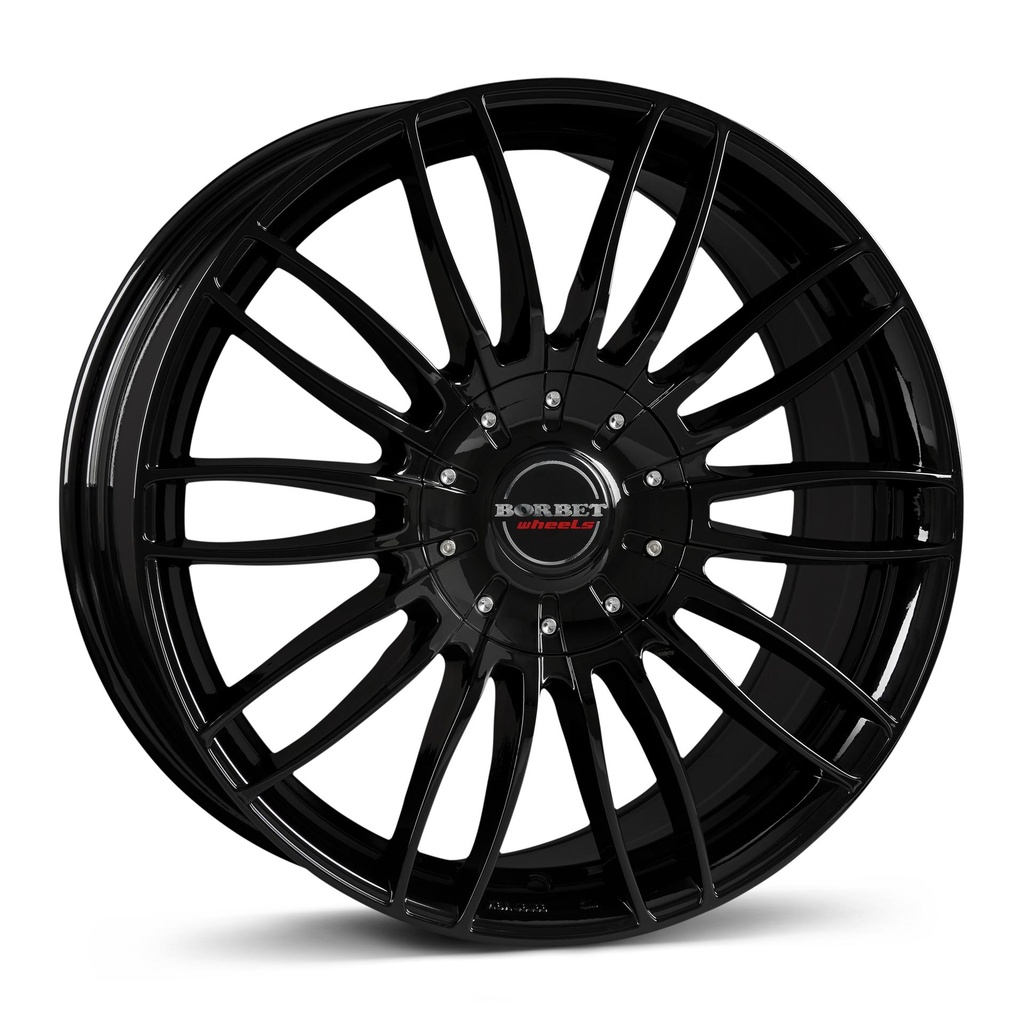 BORBET CW3 BLACK GLOSS 8.5x19 5/108 ET45 CB63.4