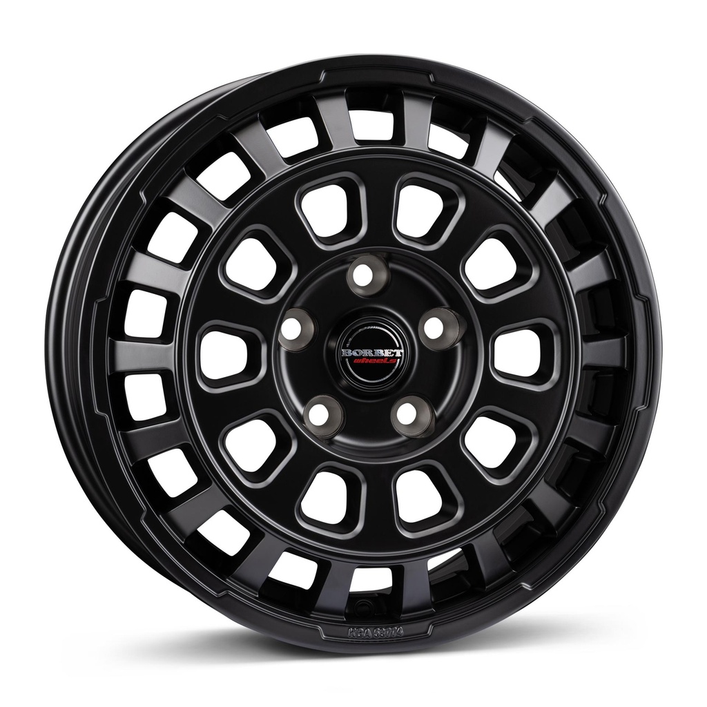 BORBET CW7 BLACK MATT 7.5x18 6/114.3 ET45 CB66.1