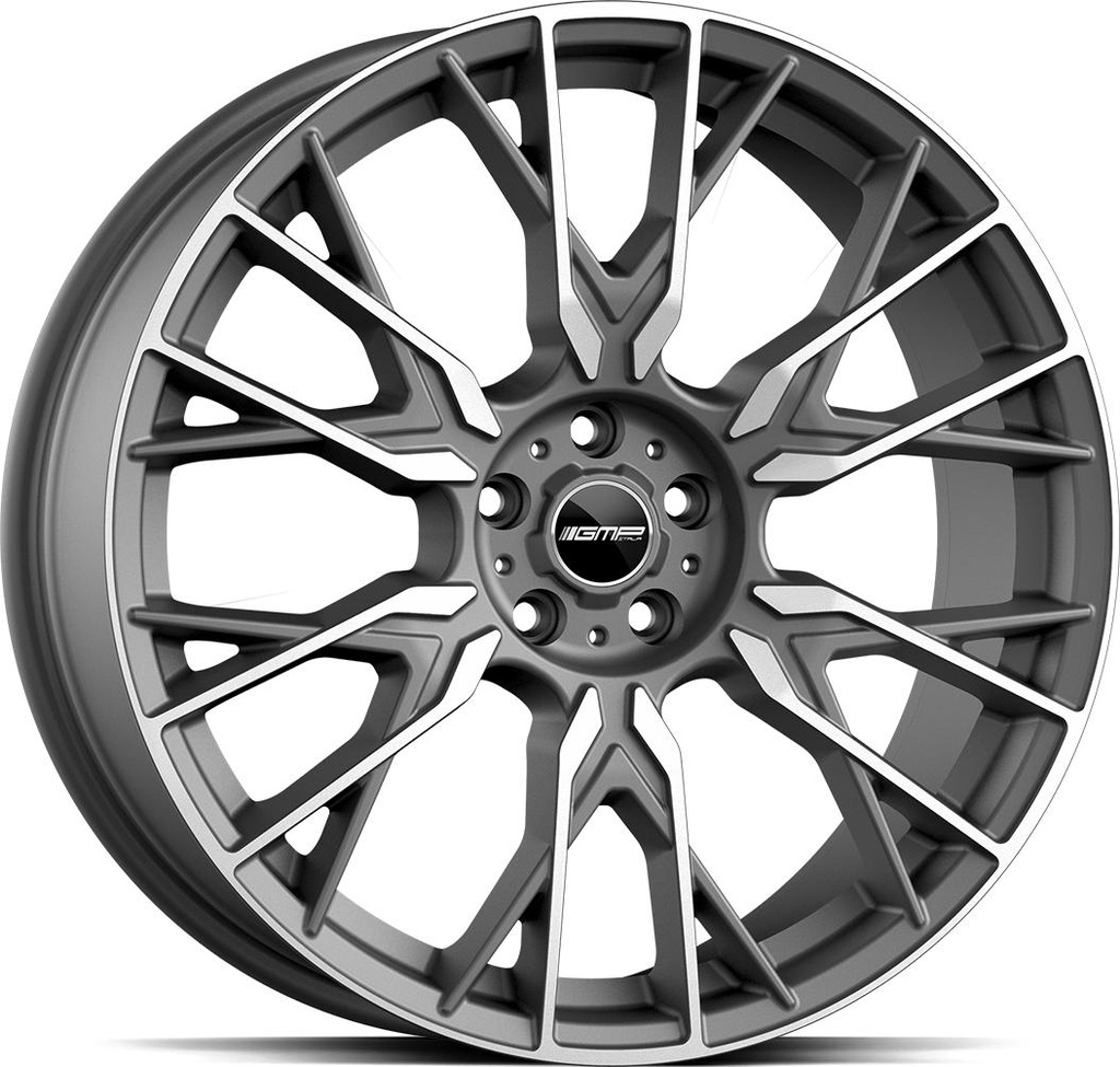 GMP FENDER MATT ANTHRACITE DIAM 8x19 5/112 ET30 CB66.6