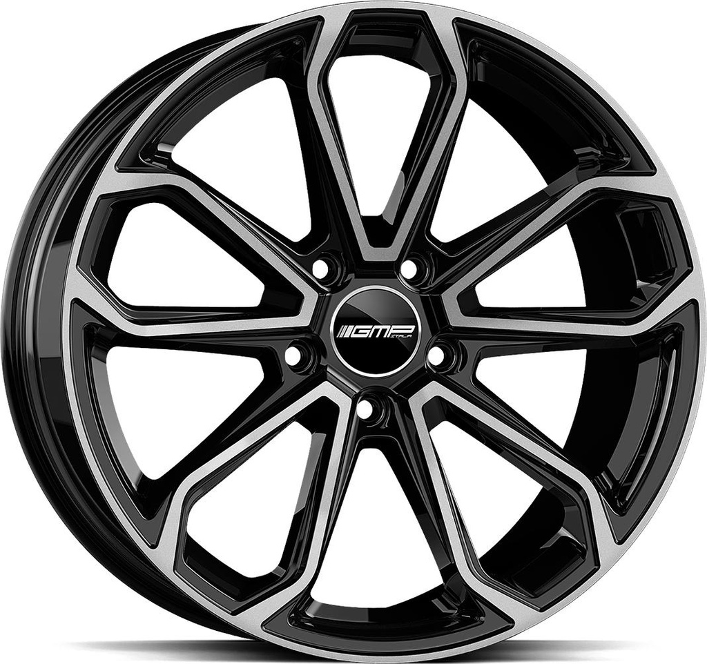 GMP FURIOSA BLACK DIAM 11x20 5/130 ET52 CB71.6