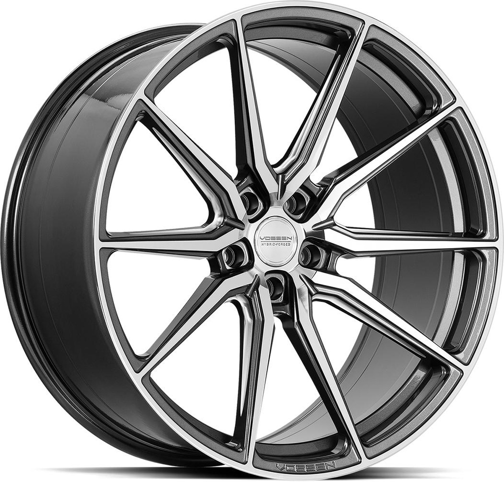 VOSSEN HF3 GLOSS GRAPHITE POL 9.5x20 5/114.3 ET25 CB73.1