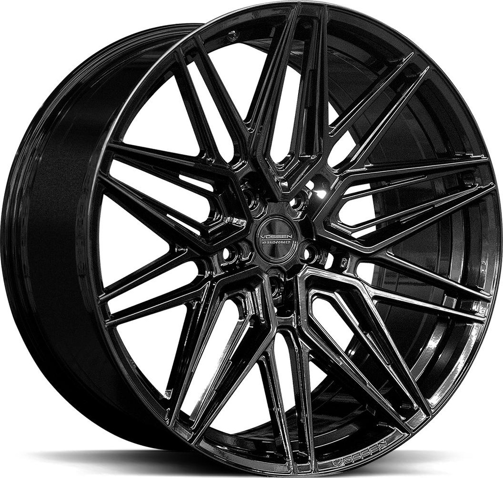 VOSSEN HF7 GLOSS BLACK 10.5x20 5/112 ET25 CB66.5