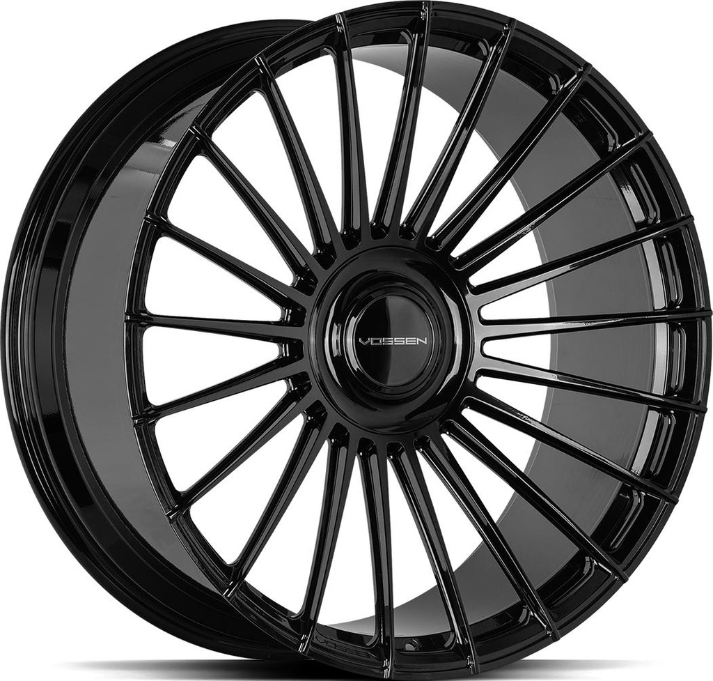 VOSSEN HF8 GLOSS BLACK 9.5x22 5/120 ET15 CB72.6