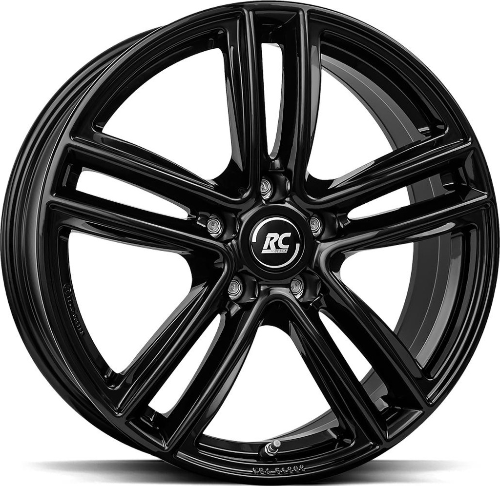 BROCK RC27 SHINY BLACK 7.5x17 5/112 ET53 CB66.7