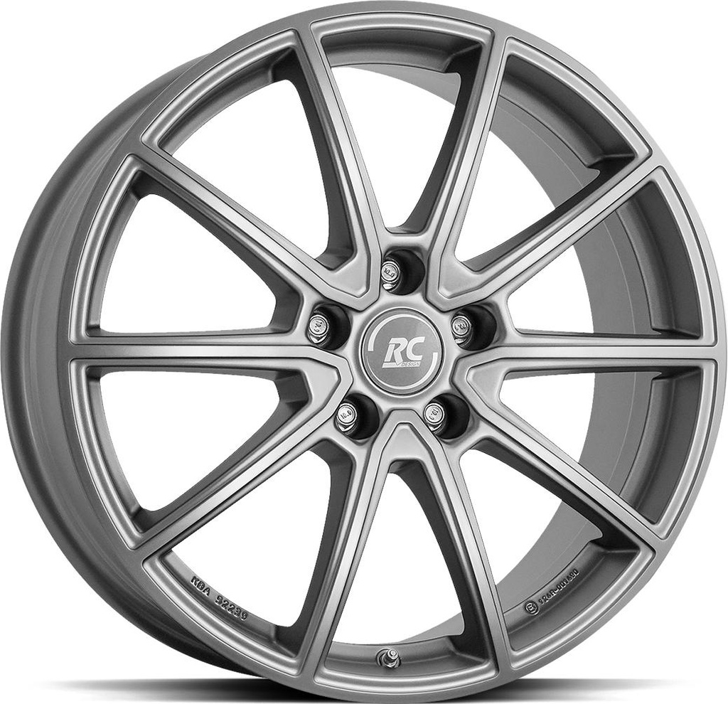 BROCK RC32 FERRIC GREY MATT 7.5x19 5/105 ET38 CB56.6