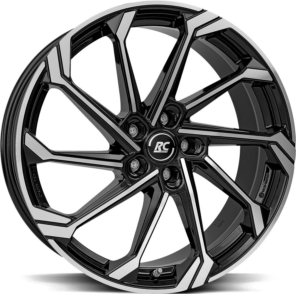 BROCK RC36 BLACK FULL POL 8.5x20 5/112 ET40 CB66.6