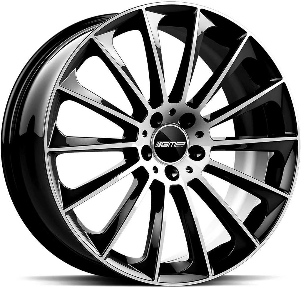 GMP STELLAR BLACK DIAM 9x22 5/108 ET38.5 CB63.4