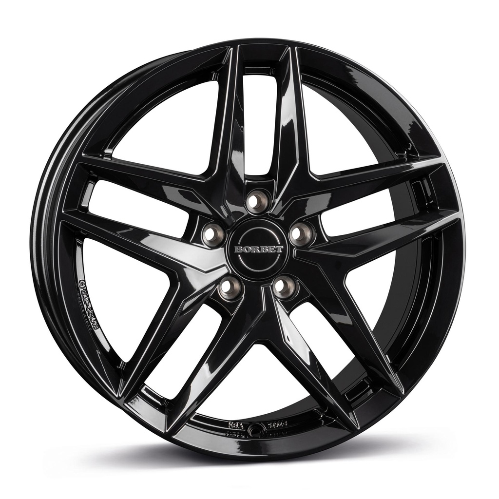 BORBET Z BLACK GLOSS 8x19 5/112 ET27 CB66.6