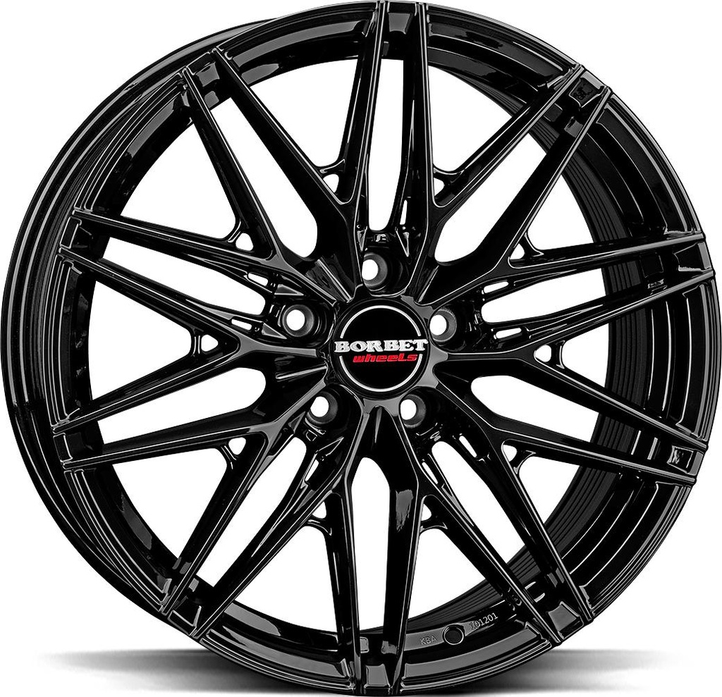 BORBET FB1 BLACK GLOSSY 8x18 5/114.3 ET40 CB72.5