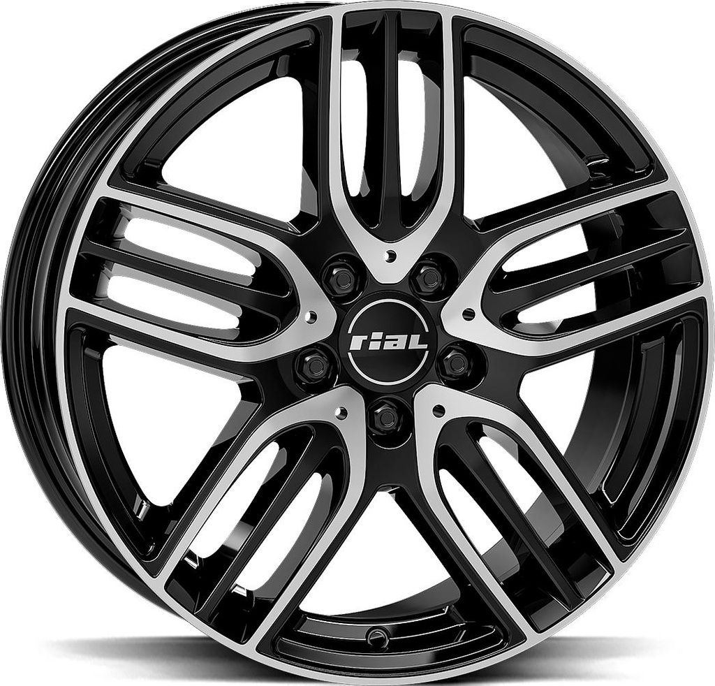 RIAL M14 DIAM BLACK POL 9x18 5/112 ET58 CB66.5