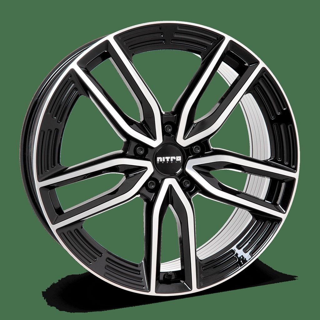 NITRO MOMENTUM FF G.BLK/POL 8x20 5/120 ET50 CB63.3