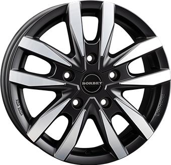BORBET CW5 7.5x18 5/108 ET45 CB72.5