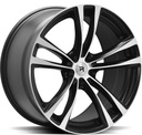R-SERIES R3 BLACK POL 10x20 5/120 ET45 CB74.1
