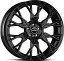 GMP FENDER GLOSS BLACK 8.5x21 5/112 ET43 CB66.6
