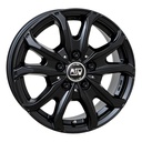 MSW 48 VAN M.BLK 6.5x16 6/130 ET62 CB84.1