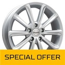 MEGA WHEELS VIRGO SILVER 6.5x16 5/100 ET38 CB73.2