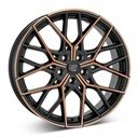 MSW 74 M.BLK/COPPER POL 8.5x20 5/112 ET40 CB73.1