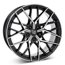 MSW 74 G.BLK/POL 8x19 5/120 ET45 CB72.6