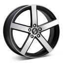 ETA BETA EROS M.BLK/POL 6.5x16 5/105 ET41 CB56.6