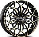 GMP A105 PIANO BLACK CHAMPAGNE 10.5x22 5/112 ET18 CB66.6