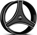 GMP A123 PIANO BLACK DIAM 9x20 5/114.3 ET45 CB75